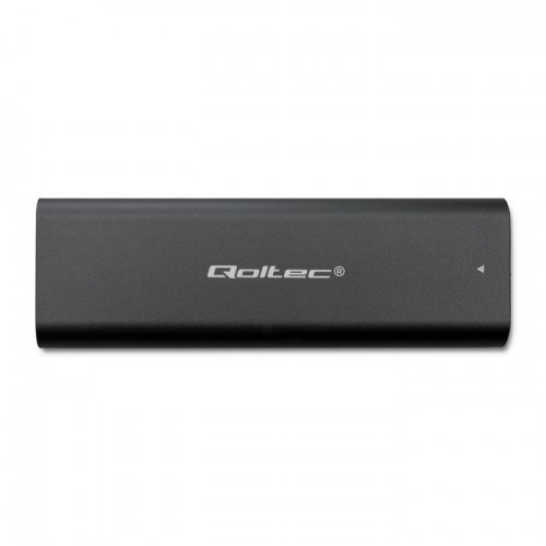 Kuti eksterne për SSD M.2 Qoltec, SATA NVMe, USB Type C, 10 Gb/s, alumini