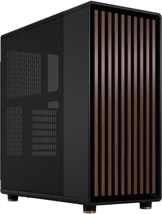 Kуќиште Fractal Design North Charcoal, црна боја