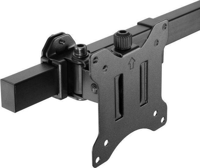 Krah tavoline për monitorë LevelOne Equip 650158, për 3 monitorë 17-32", VESA 100x100, i zi