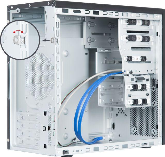 Kasë Chieftec Classic BD-25B-350GPB, Mini Tower