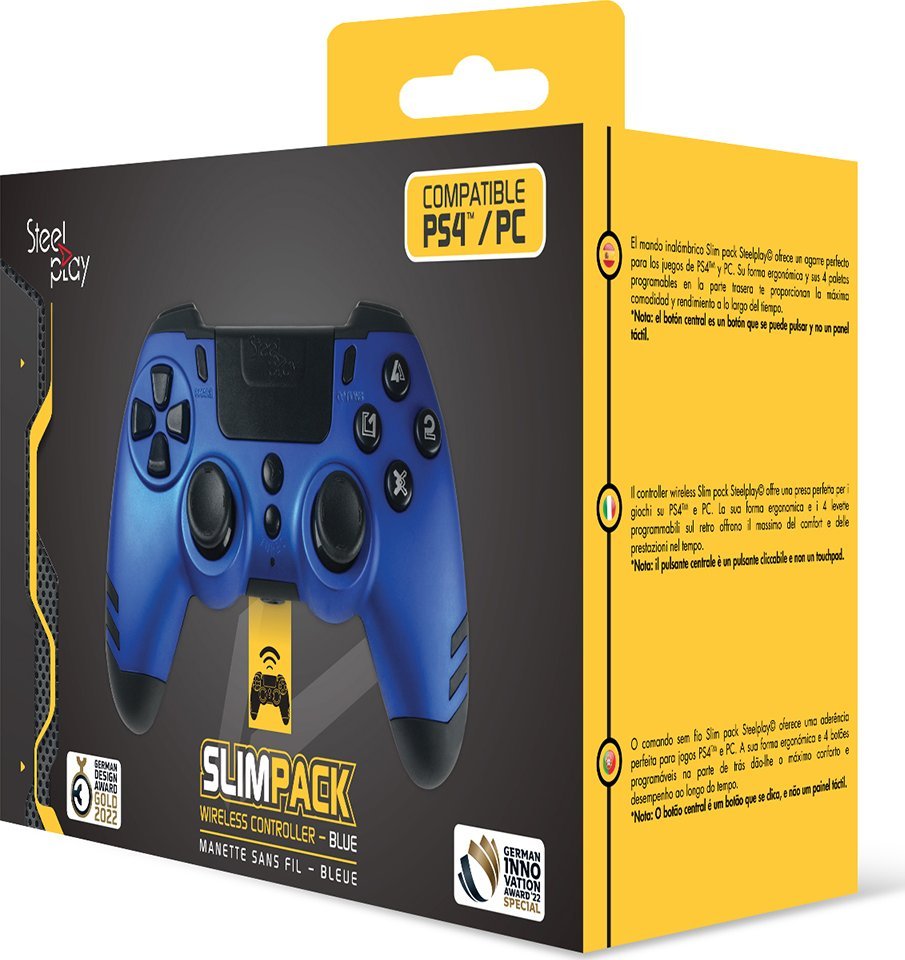Kontroller HP SteelPlay Slim Pack, wireless, shumëngjyrësh