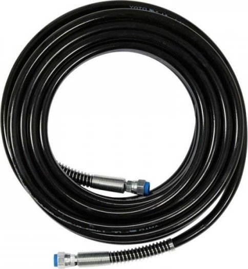 Zorrë presioni për lyerje Yato, 15 m, lidhje 1/4", blu