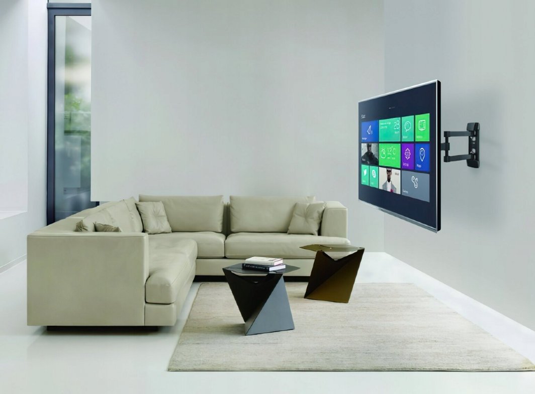 Kllapë muri për TV Gembird WM-42ST-02, 23"-42", lëvizshmëri e plotë, e zezë