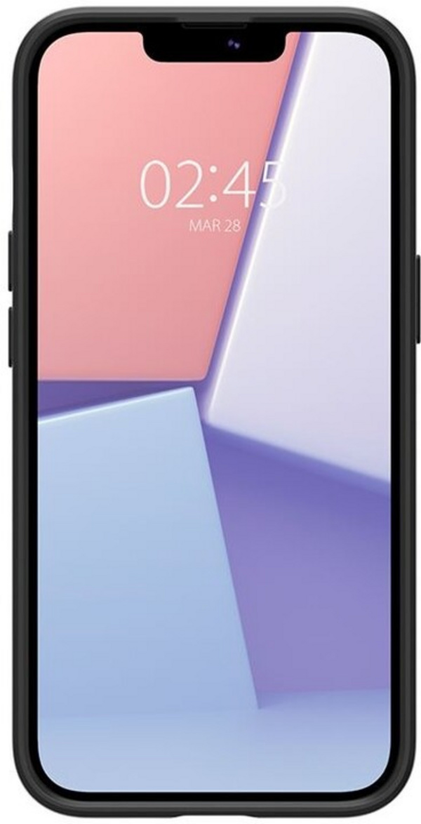 Mbrojtëse Spigen Thin Fit për Apple iPhone 13, e zezë