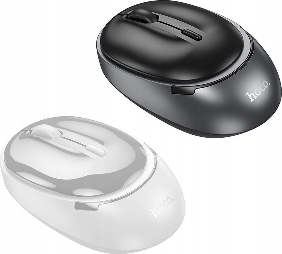 Maus wireless Hoco GM34, dual mode 2.4G Bluetooth, 1600DPI, i zi