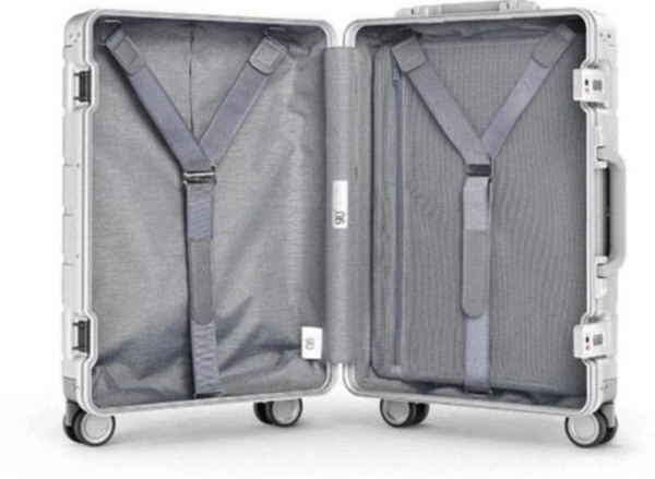Valixhe metalike Xiaomi Carry-on, 20", 31L, e argjendë (25735)