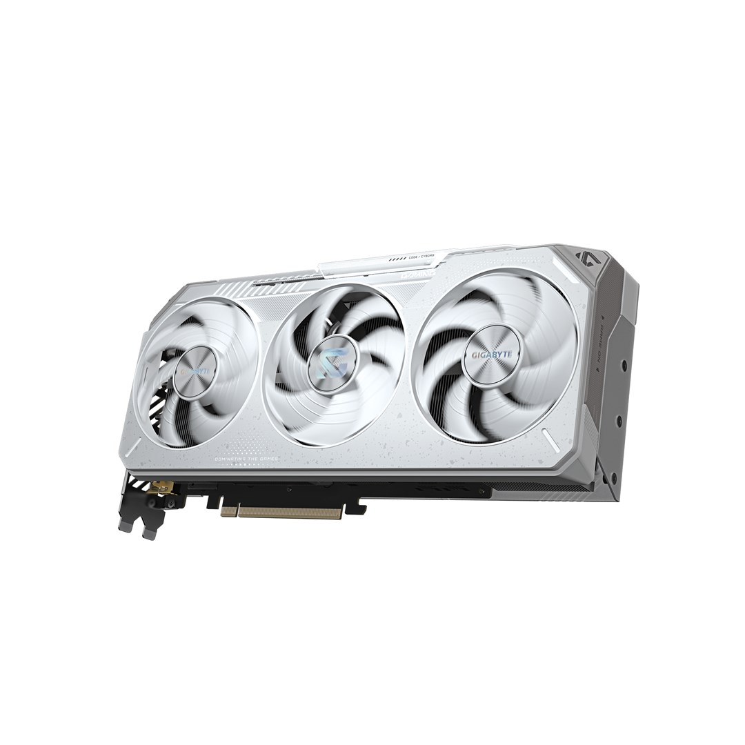 Kartë grafike GIGABYTE Radeon RX 9070 XT GAMING OC ICE, 16GB GDDR6, e bardhë