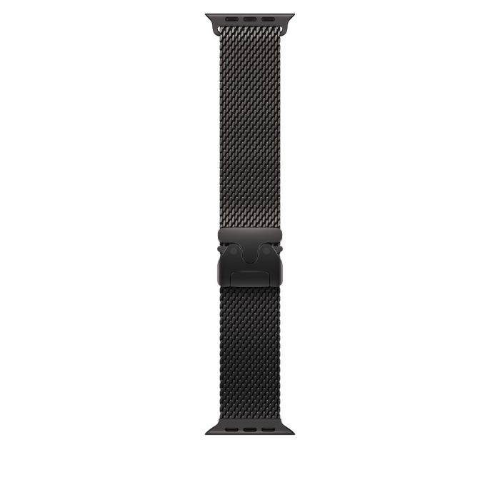 Apple Watch 49mm Black Titanium Milanese Loop, Small