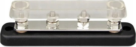 Shirit shpërndarës Victron Busbar 150A 4P, me terminale, me kapak, i zi