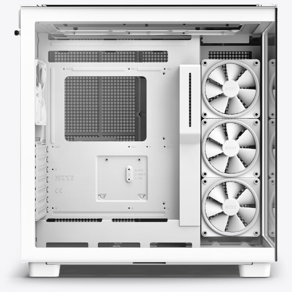Kasë kompjuteri NZXT H9 Elite edition, e bardhë