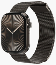 Rrip ore Vonmählen Milanese Loop 2 për Apple Watch, çelik inox, 44 45 46 49mm, gri