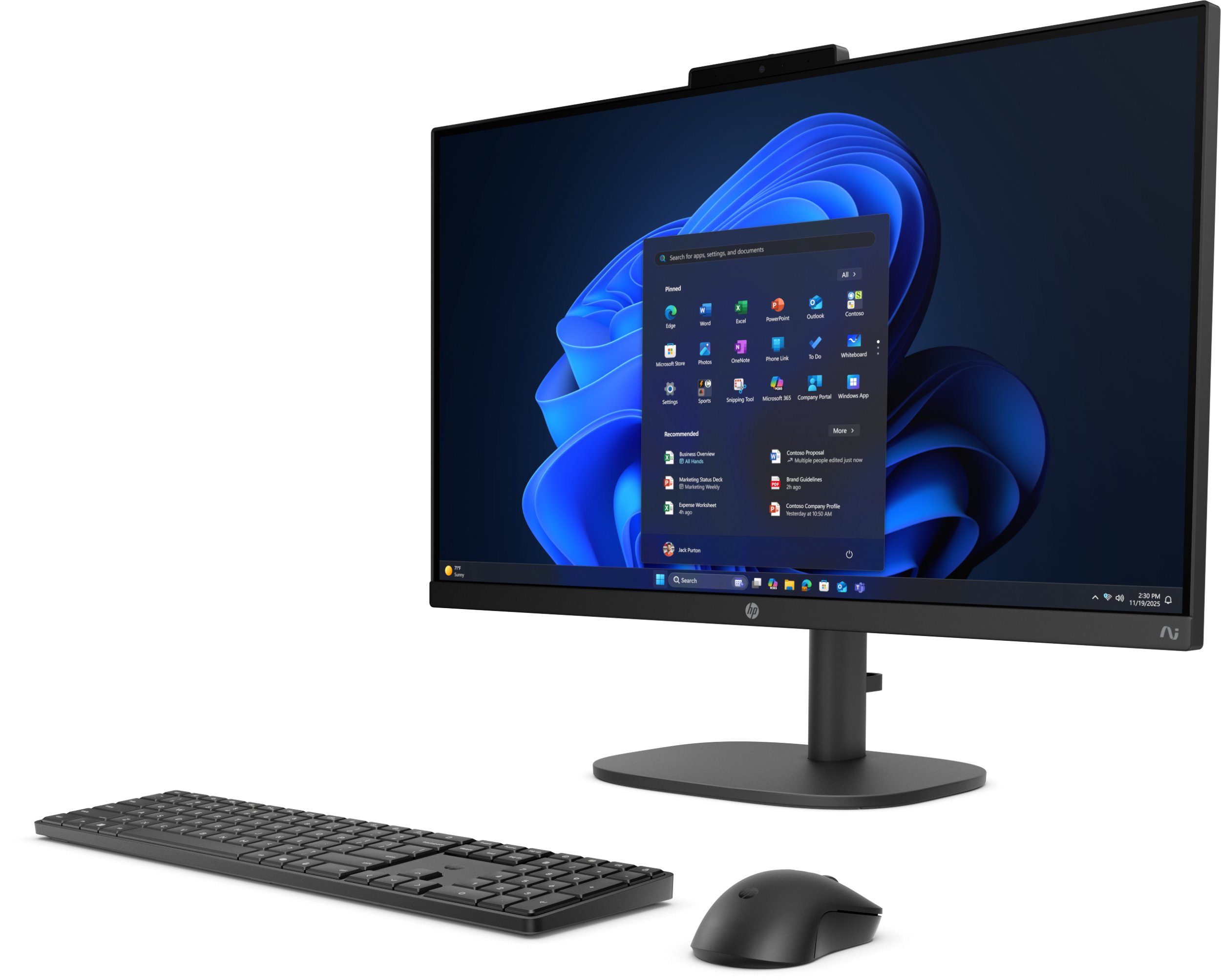 Kompjuter All in One HP ProStudio 2 AiO G2a, Ryzen 5, 23.8", 16GB 512GB SSD, Windows 11 Pro, i zi