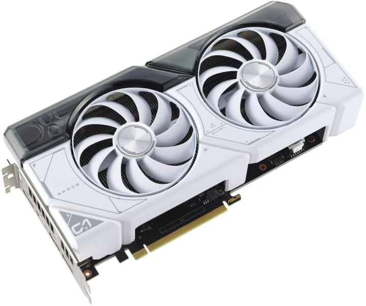 Kartelë grafike ASUS Dual GeForce RTX 4070 SUPER White OC Edition, 12GB GDDR6X