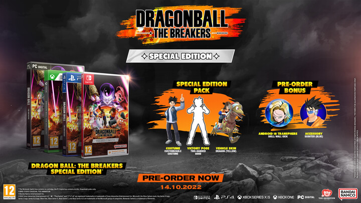 [OUTLET] Videolojë Dragon Ball: The Breakers - Special Edition (SWITCH)