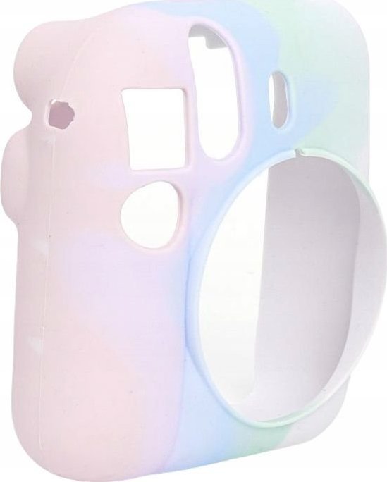 Kuti silikoni LoveInstant për Fujifilm Instax Mini 12, mbrojtëse, ngjyra pastel