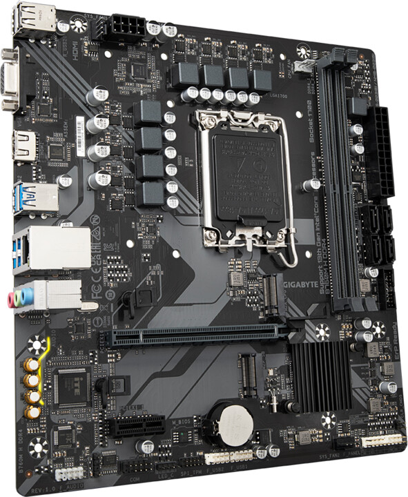 Pllakë amë GIGABYTE B760M H DDR4 - Intel B760