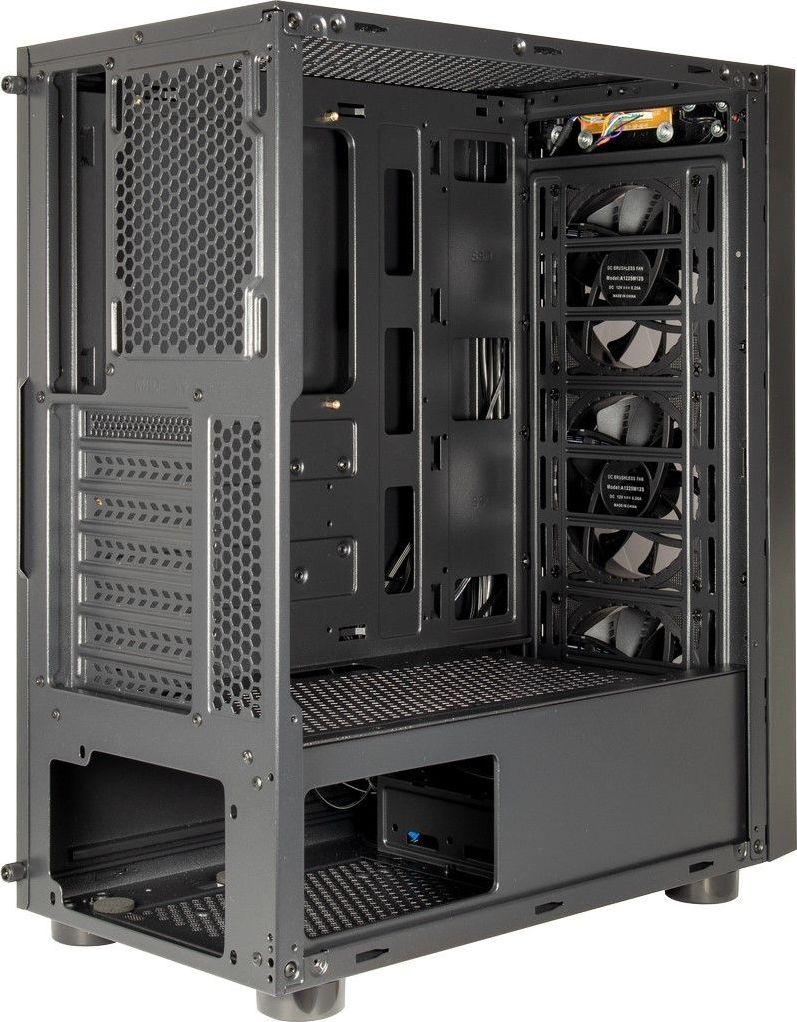 Kasë Inter-Tech A-3401 Chevron ARGB, Midi Tower