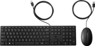 Set tastierë + maus HP 320MK (9SR36AA), USB, US, i zi
