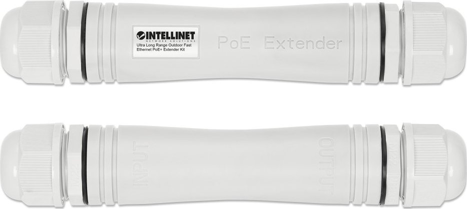 Kit zgjatës PoE+ Intellinet Ultra Long Range Outdoor Fast Ethernet, deri 1 km, IP67