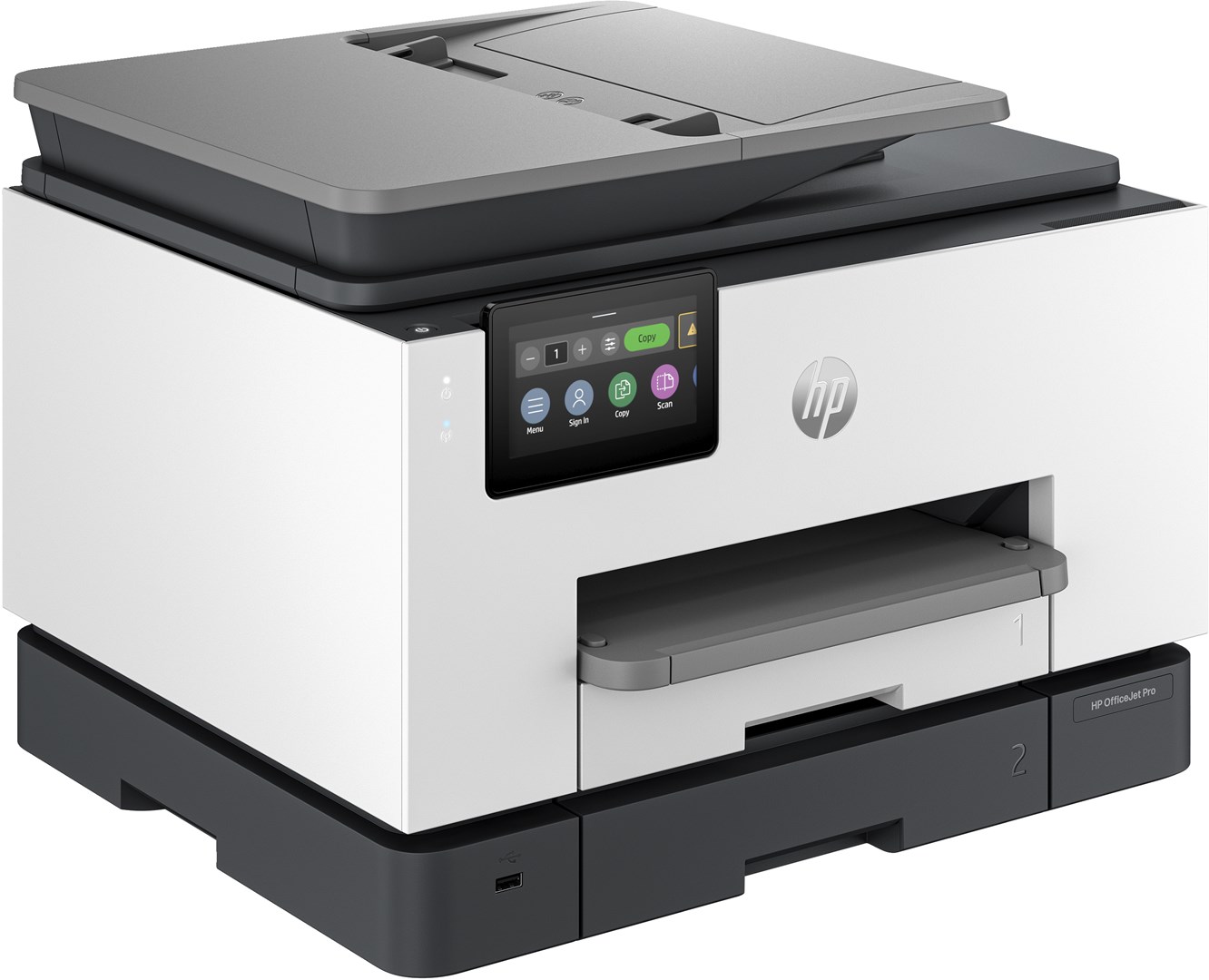 Printer multifunksional HP OfficeJet Pro 9130b, A4, 4800x1200 DPI, i hirtë/i bardhë