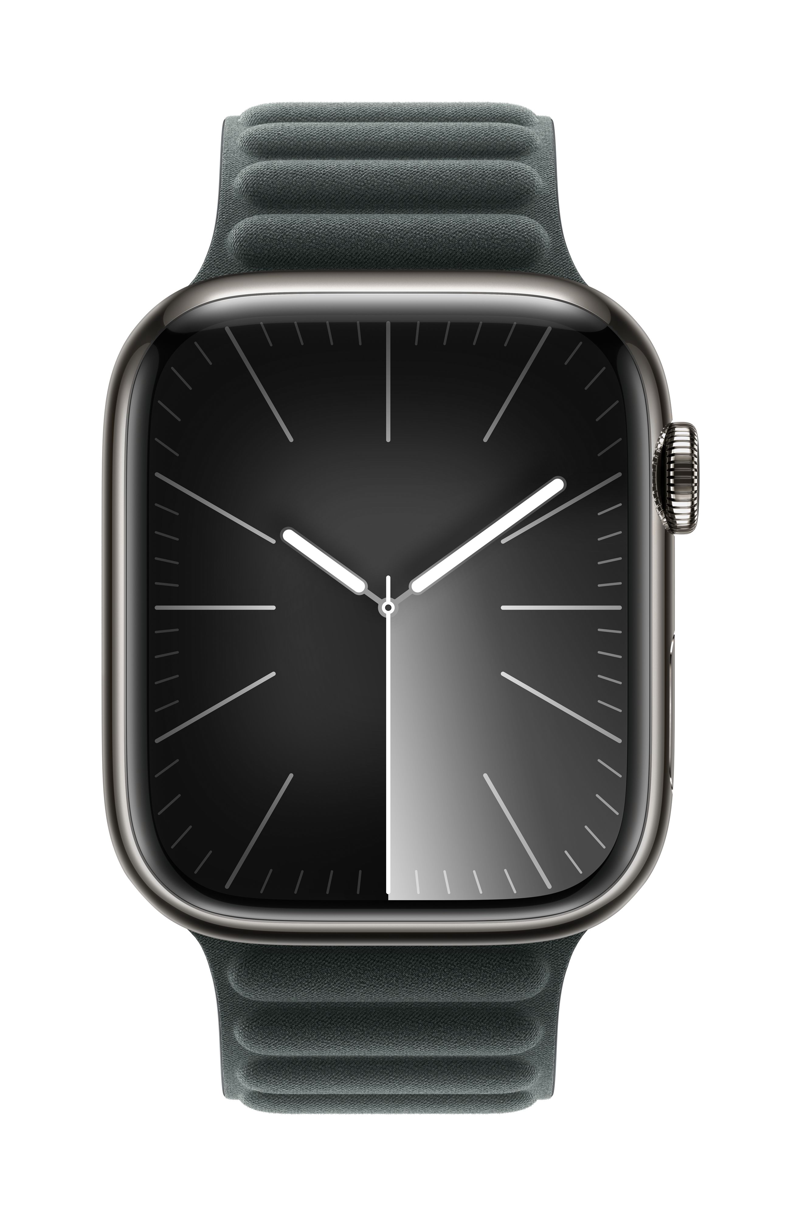 Apple Watch 45mm Band, Evergreen Magnetic Link - S/M