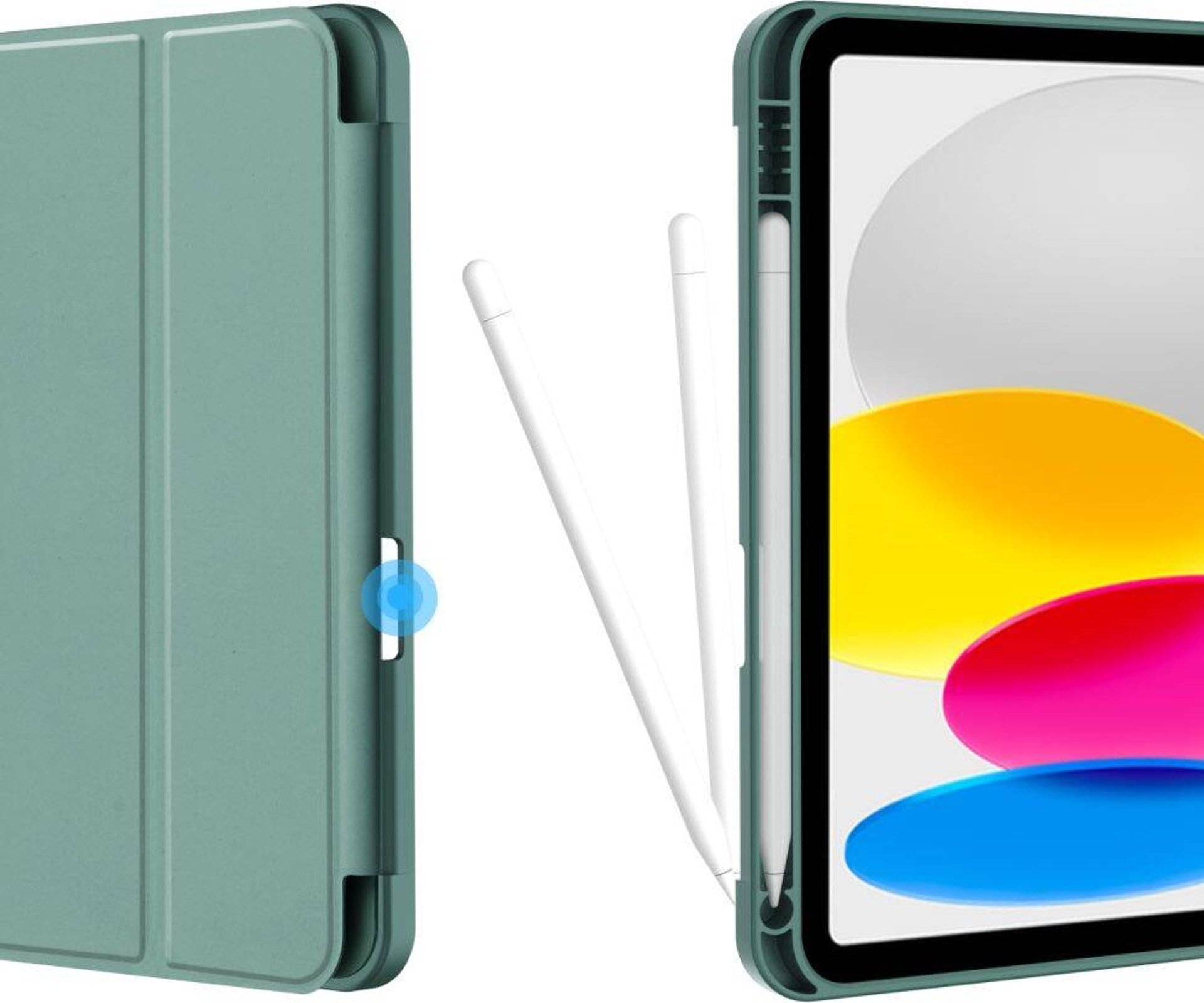 Mbulesë tablet Tech-Protect SC Pen për iPad 10.9" 2022, silikoni, gri