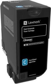 Toner për printer Lexmark 74C20CE, cyan