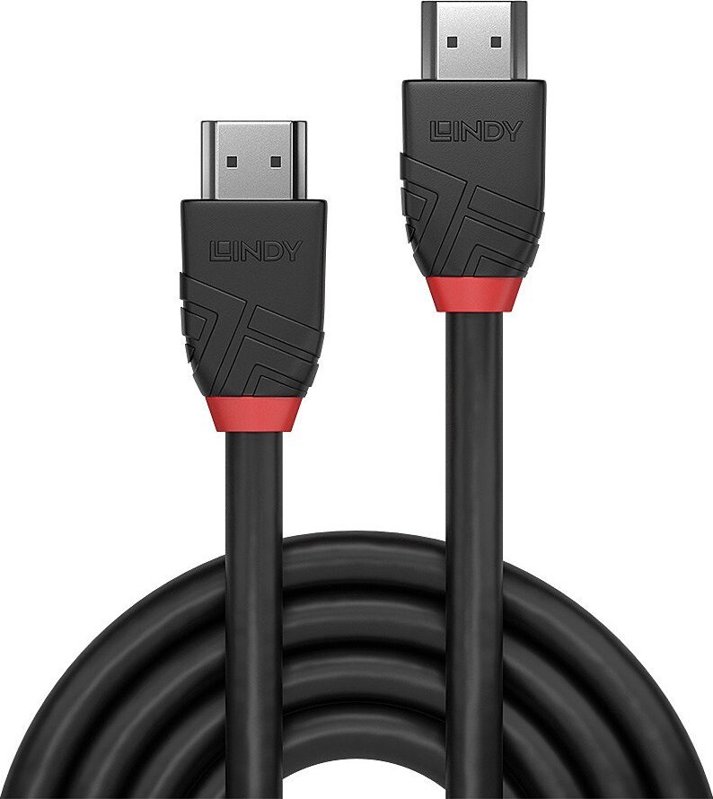 Kabllo HDMI Lindy 36770, 0.5m, HDMI 2.1, i zi
