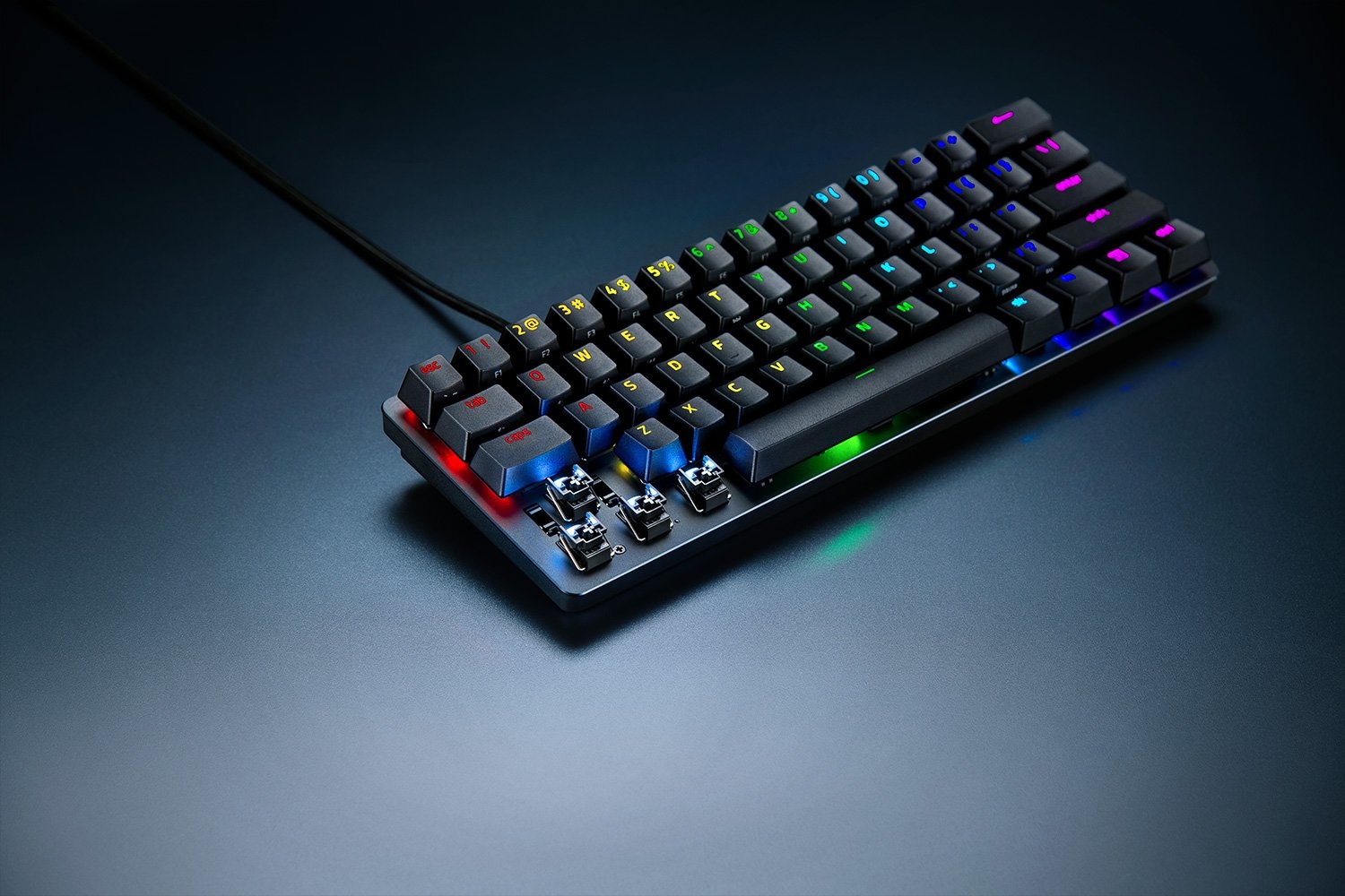 Tastierë lojërash Razer Huntsman Mini, 60%, Analog Switch, e zezë