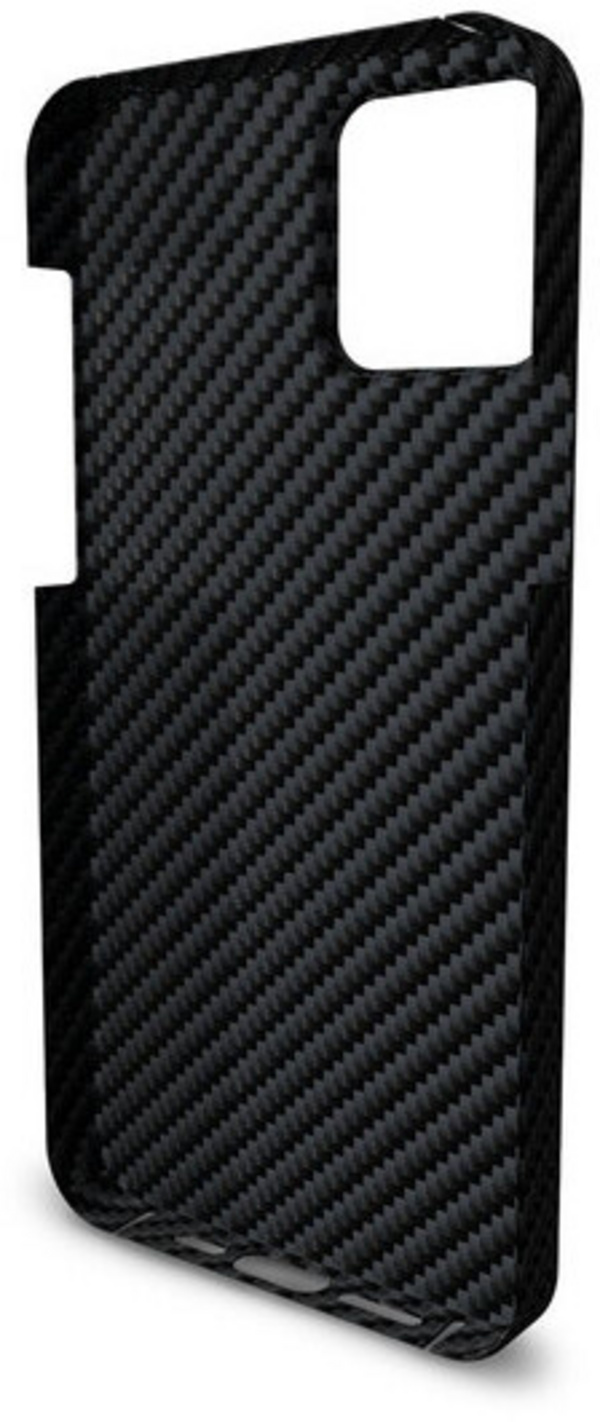 [OUTLET] Mbrojtëse EPICO CARBON për iPhone 12/12 Pro 6.1'', e zezë