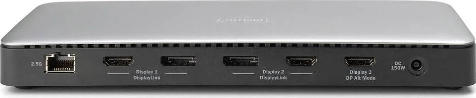 Stacion dokimi Digitus USB-C Docking Station, 13 porta, 3x 4K 60Hz
