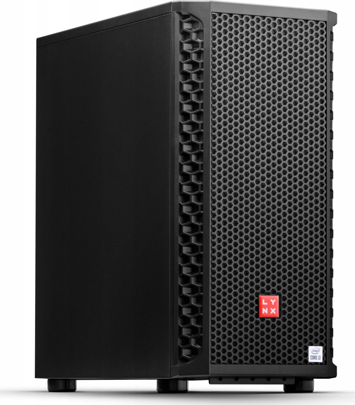 Kompjuter desktop Lynx Challenger, ftohje e avancuar, kasa kompakte, i zi