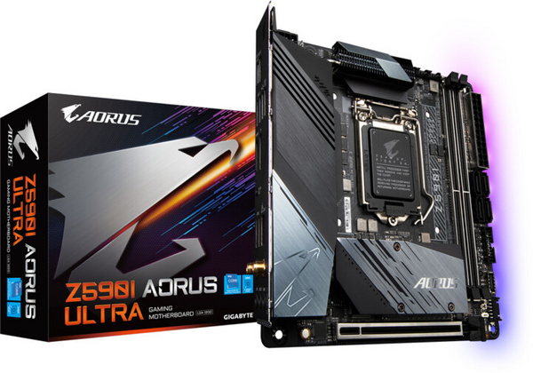 [OUTLET] Pllakë amë GIGABYTE Z590I AORUS ULTRA - Intel Z590