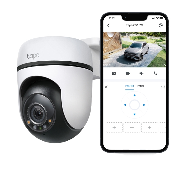 Kamerë TP-Link Tapo C510W Outdoor Pan/Tilt WiFi, 2K, 360°