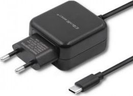 Karikues USB Qoltec Charger 2.4A 50197, 12W, me kabllo USB C, i bardhë