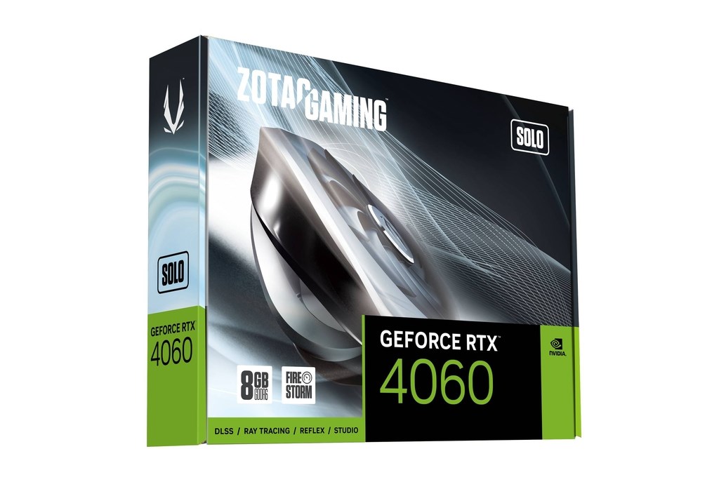 Kartelë grafike Zotac Gaming GeForce RTX 4060 Solo 8GB GDDR6