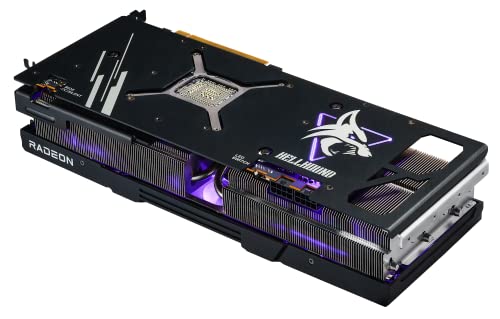 Kartë grafike PowerColor Hellhound RX 7900 XTX 24G L OC, 24GB GDDR6, 4K, e zezë