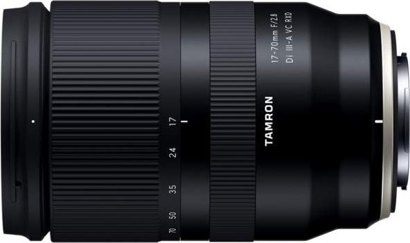 Objektiv Tamron 17-70mm F2.8 Di III-A VC RXD për Fujifilm X, stabilizim VC, autofokus RXD, i zi