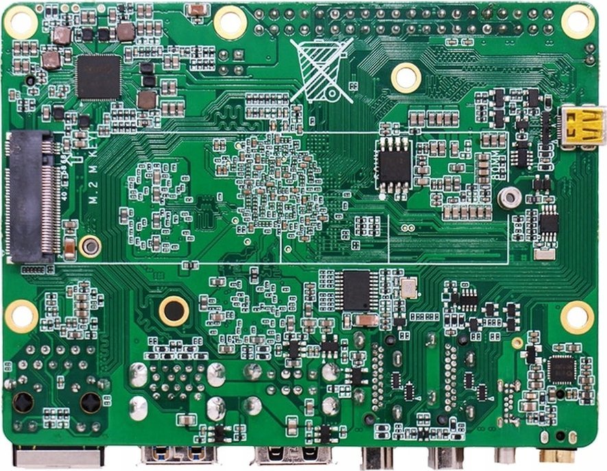 Kompjuter një-përdorimësh Radxa ROCK 5 Model B, 16GB RAM, 8-bërthamor, jeshile