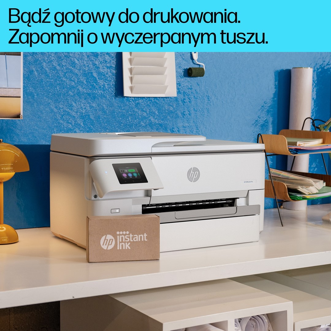 Printer HP OfficeJet Pro 9720e, A3, Inkjet, Wi-Fi, i bardhë