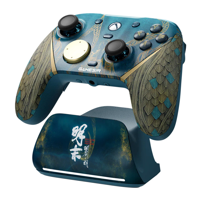Kontroller lojrash GameSir G7 Pro Wuchang, wireless, për Xbox Series X S dhe PC, blu me ari
