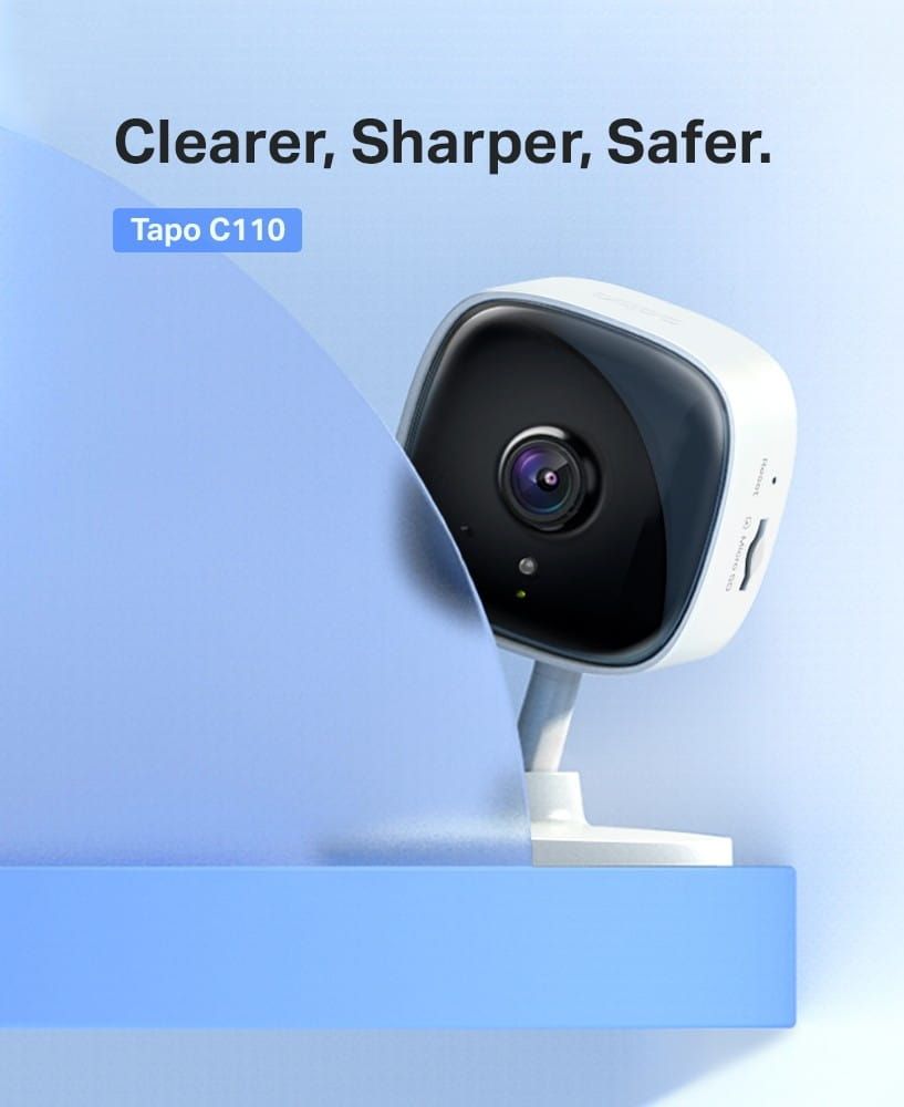 Kamerë IP TP-Link Tapo C110, 3MP, Wi-Fi, e bardhë