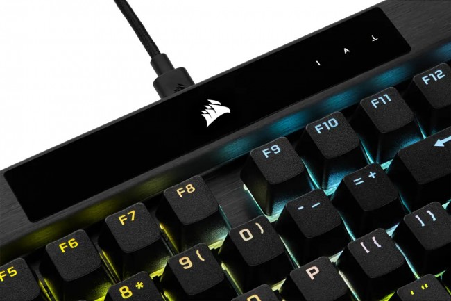 Tastierë Corsair K70 RGB PRO, Corsair OPX, USB, i zi