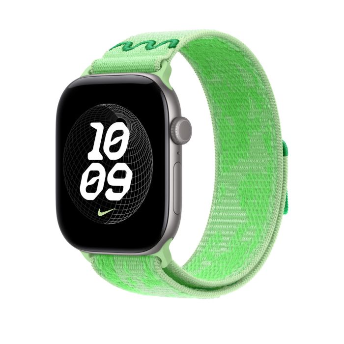 Apple Watch 46mm Green Spark Nike Sport Loop