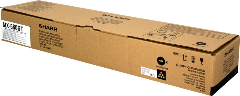 Toner Sharp MX-561GT, origjinal, për 40 000 faqe, i zi