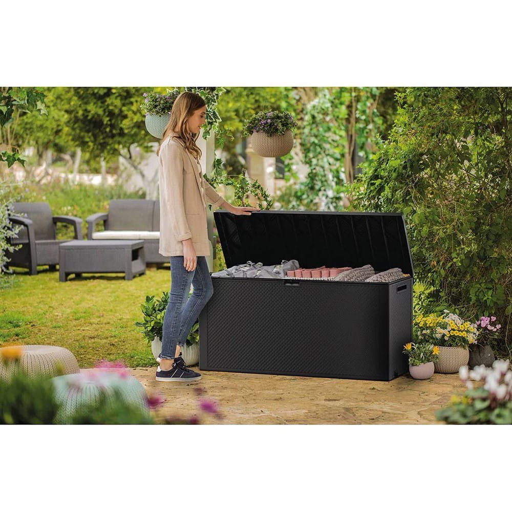 Arka kopshti Keter Emily, 280L, plastike, antracit