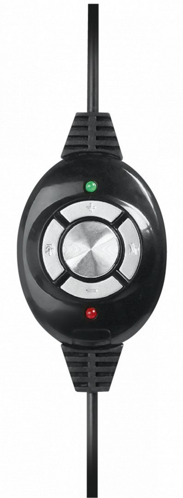 Kufje Media-Tech Epsilon MT3573, USB, 1.9 m, të zeza