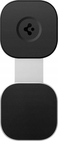 Mbajtëse magnetike telefoni Spigen S312 OneTap MagFit, për laptop dhe monitor, e zezë