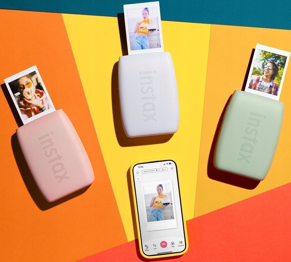 Printeri Fujifilm Instax Mini Link 3 EX D, Bluetooth, USB-C, rozë