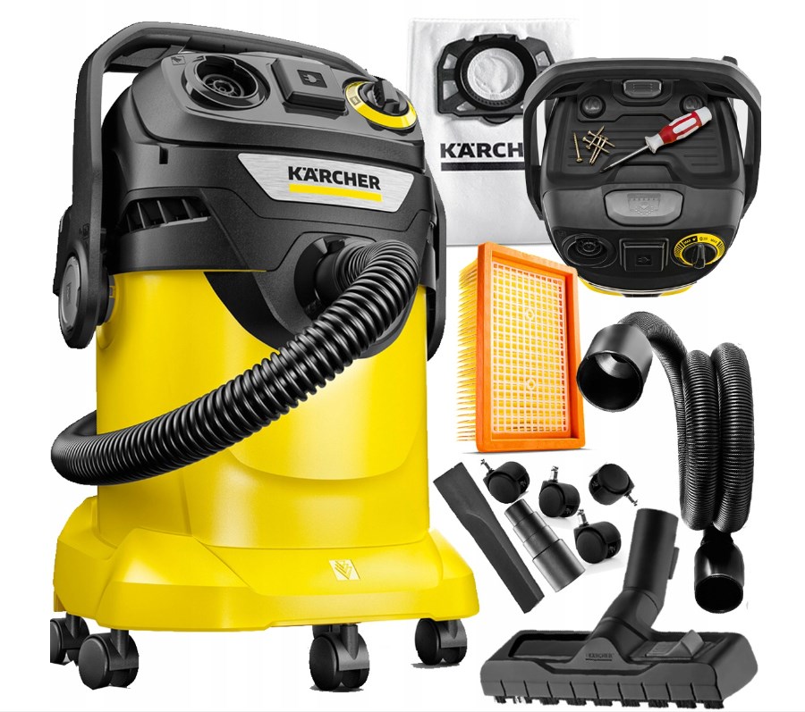 Fshesë industriale Karcher KWD6, 25L, 1300W, e verdhë
